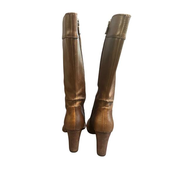 Frye Vintage Villagerlace Leather Lace Up Boots, size 5.5 M - Picture 3 of 8